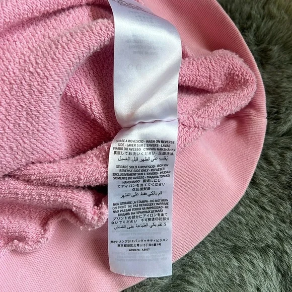 Gucci Pink Tennis Sweatshirt Large RARE - Main Image